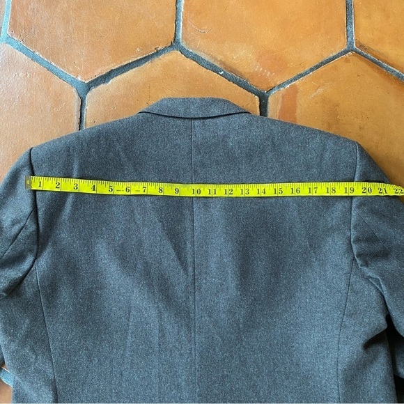 Alexandre of England Brown 100% Wool 2 Button Blazer Jacket - Size 46 - Picture 10 of 10